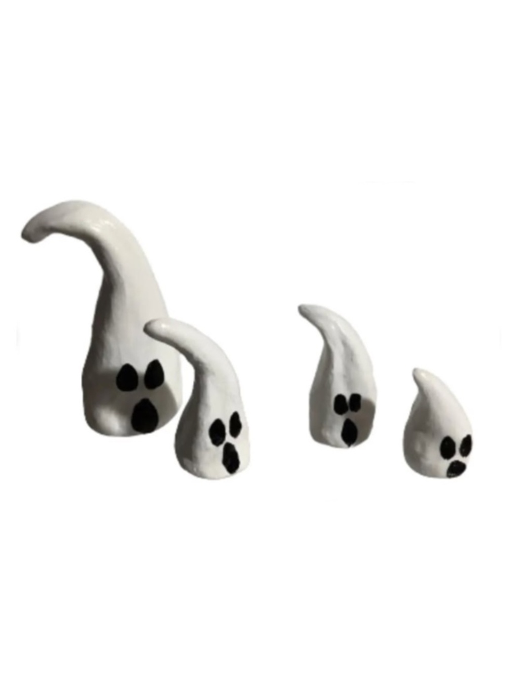 A little Ghost Family - Halloween - Ceramics